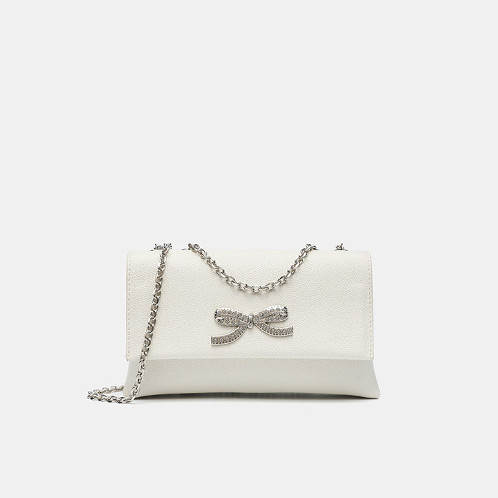 Damen Clutch-Tasche mit funkelndem Kristallverzierung Nord Taschen