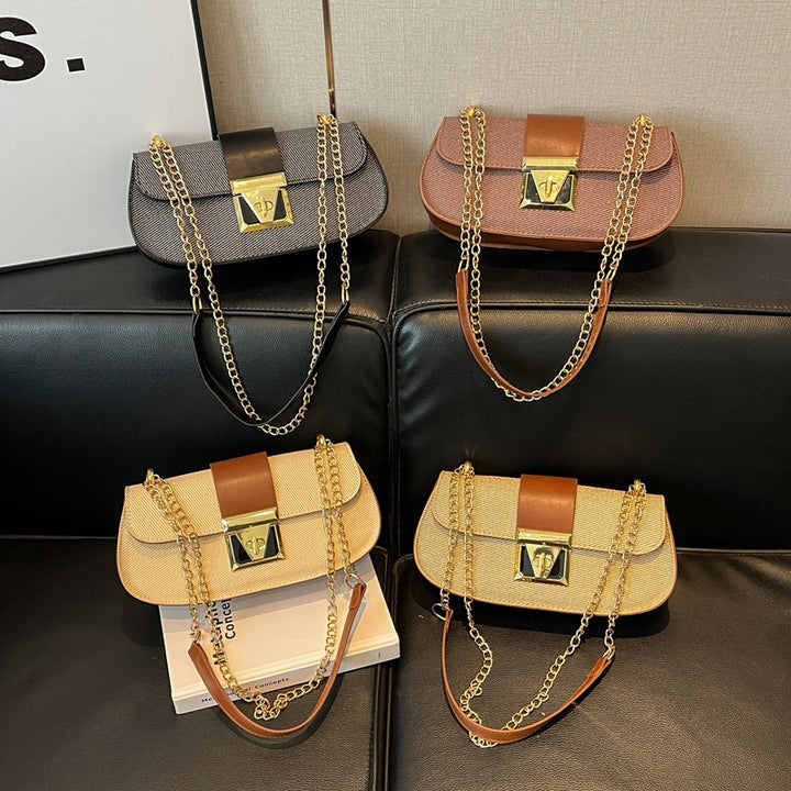 Damen elegante Umhängetasche mit verstellbarem Kettenriemen Nord Taschen
