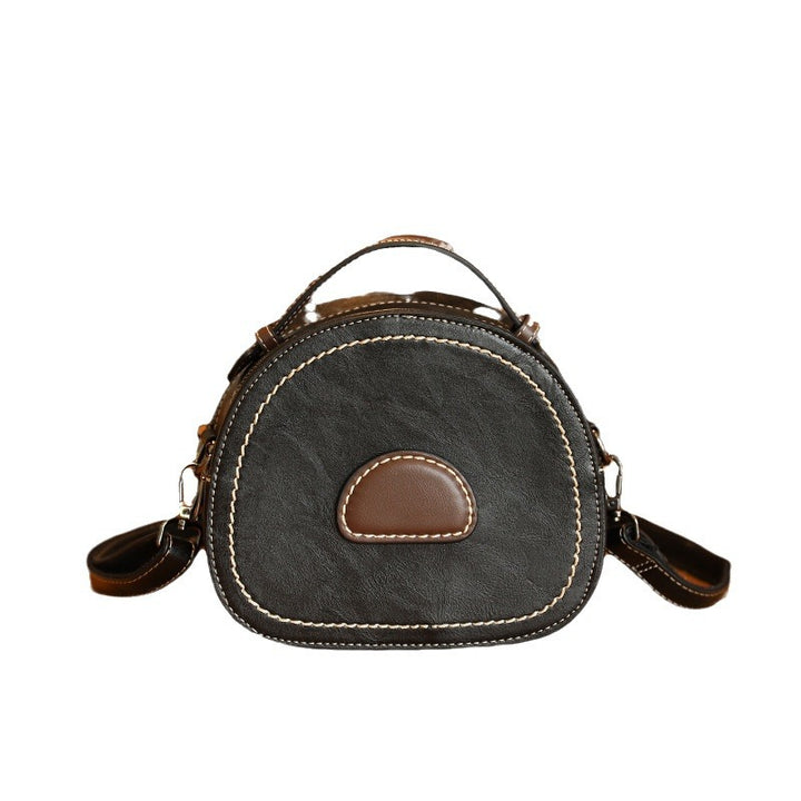 Damen Designer Umhängetasche mit innovativem runden Schnitt Nord Taschen