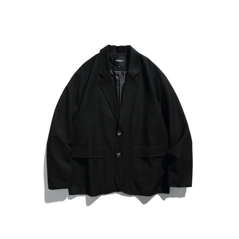 Herren Oversize Sakko aus fallendem Twill mit aufgesetzten Pattentaschen Nord Taschen