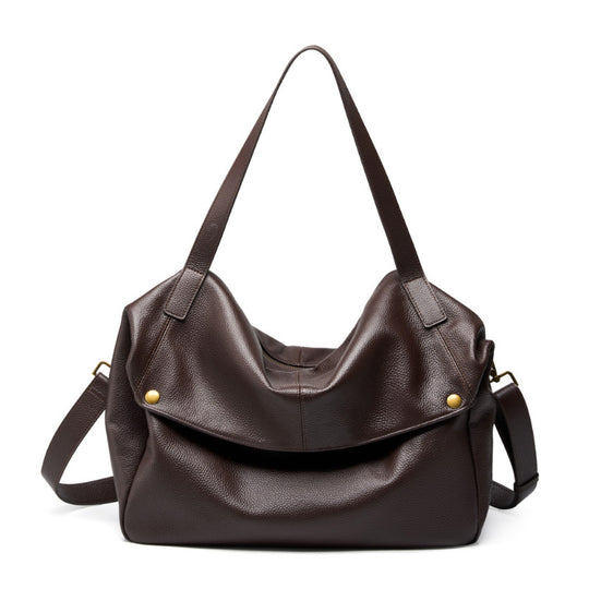 Damen Umhängetasche mit elegantem Falten-Design und praktischen Innentaschen Nord Taschen
