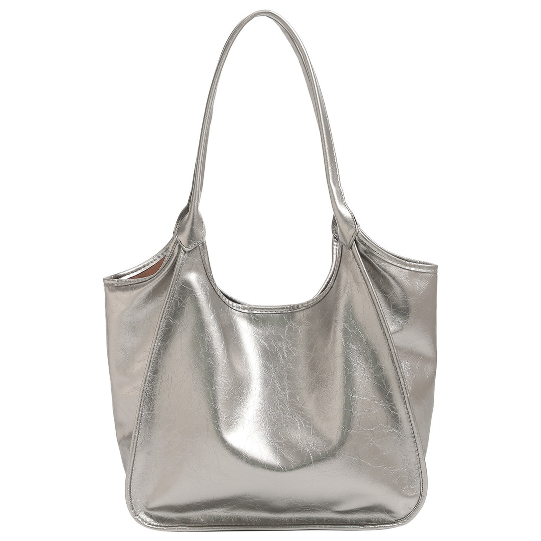 Damen modische Tote-Tasche mit glänzender Oberfläche Nord Taschen