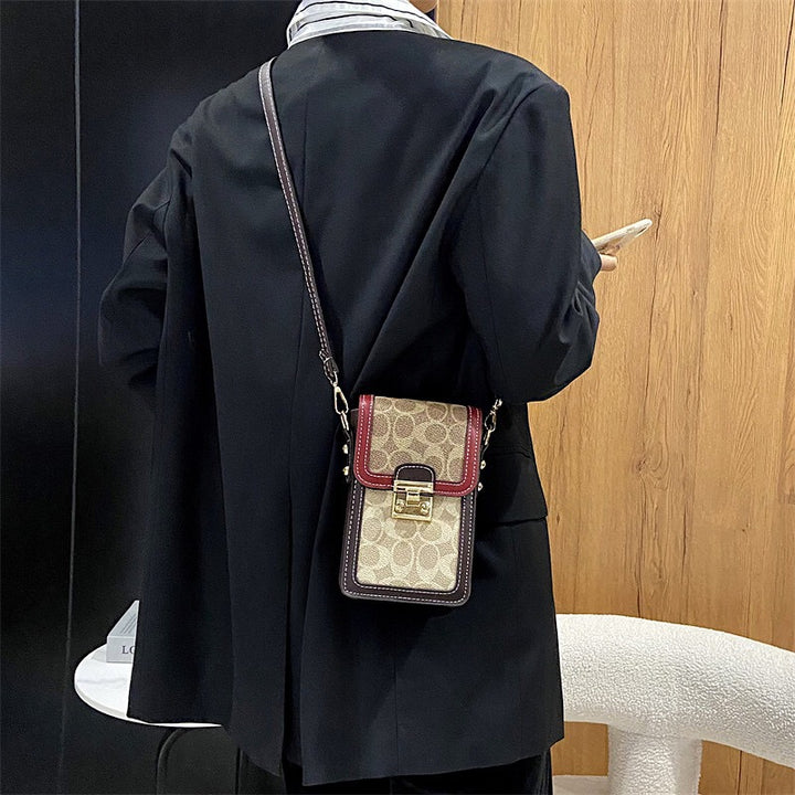 Damen Handytasche mit elegantem Verschluss Nord Taschen