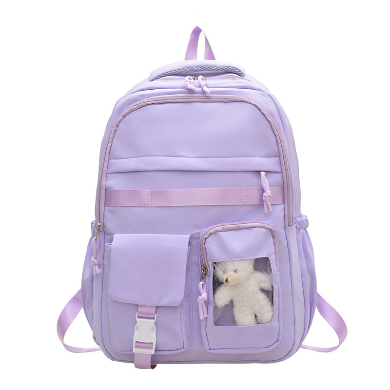 Damen Rucksack mit transparentem Fach und praktischem Organizer Nord Taschen