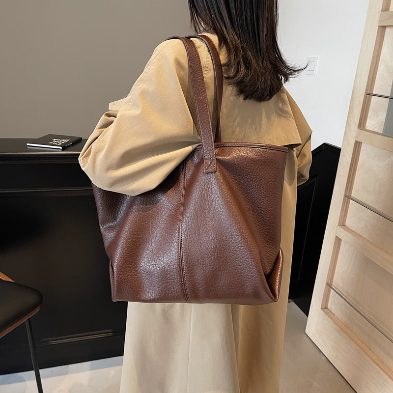 Nord Taschen | Large Trendy Tote Bag in Leather