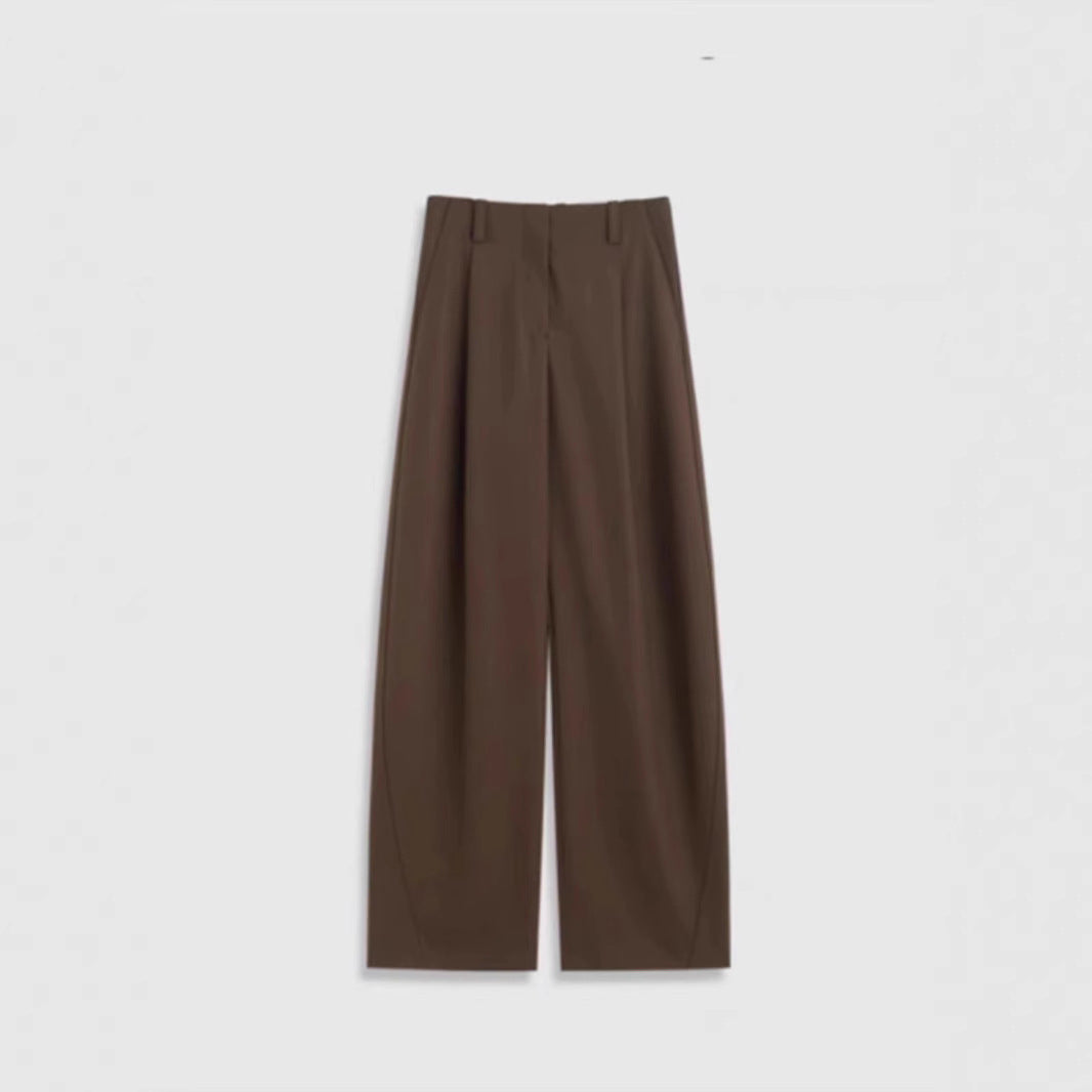 Damen Elegante und bequeme High-Waist Culotte-Hose Nord Taschen