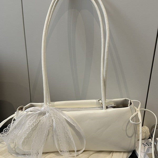 Damen Umhängetasche mit verspieltem Bindungsdetail Nord Taschen