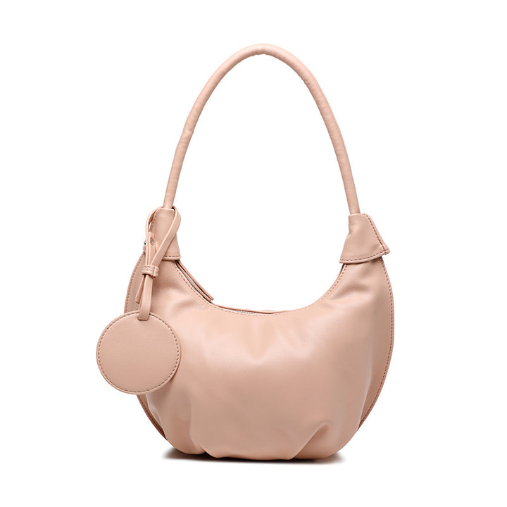 Damen Hobo-Tasche mit sanfter Textur und verspieltem Kordelzug Nord Taschen