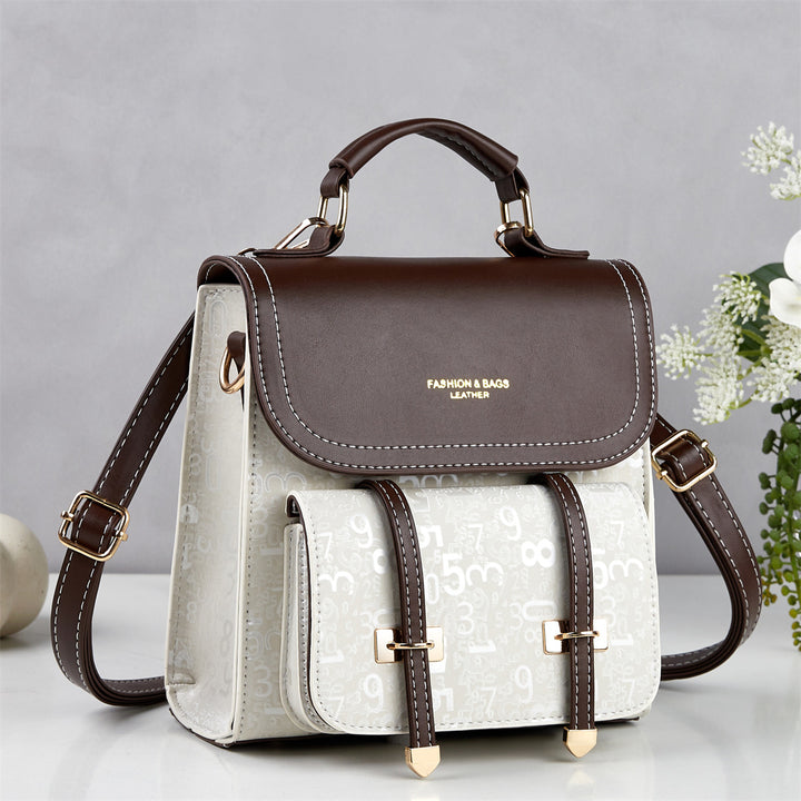Damen Leder Rucksack Tasche Nord Taschen