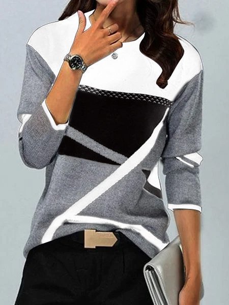 Damen Modischer Pullover Nord Taschen