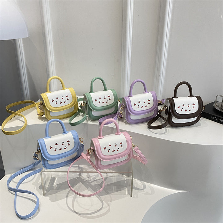 Damen Mini-Handtasche mit verspieltem Kirschmotiv Nord Taschen