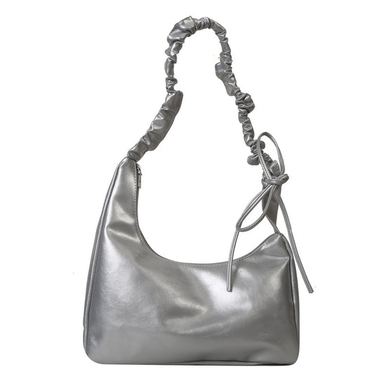 Damen Hobo-Tasche mit stilvollem geflochtenem Schultergurt und elegantem Knotenverschluss Nord Taschen