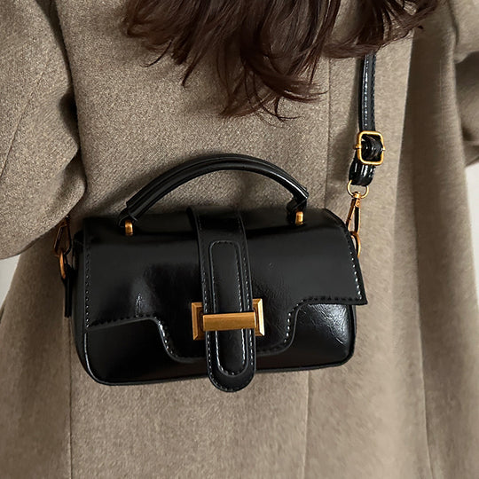 Damen elegante Mini-Handtasche mit praktischem Tragegriff und abnehmbarem Schulterriemen Nord Taschen