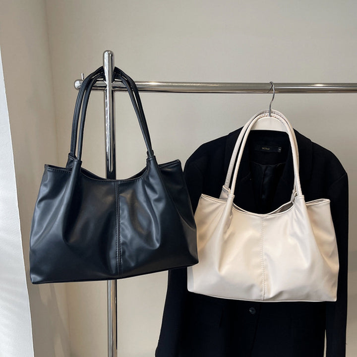 Damen Hobo-Tasche aus geschmeidigem Kunstleder mit elegantem Faltendesign Nord Taschen 1784088805