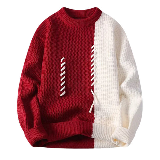 Herren Modischer Pullover mit Struktur Nord Taschen