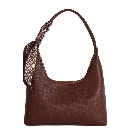 Damen elegante Handtasche mit herausnehmbarem Halstuch Nord Taschen
