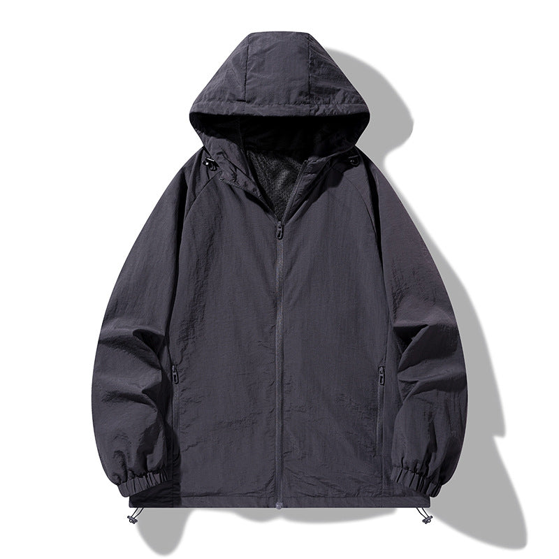Herren funktionale Windjacke Nord Taschen