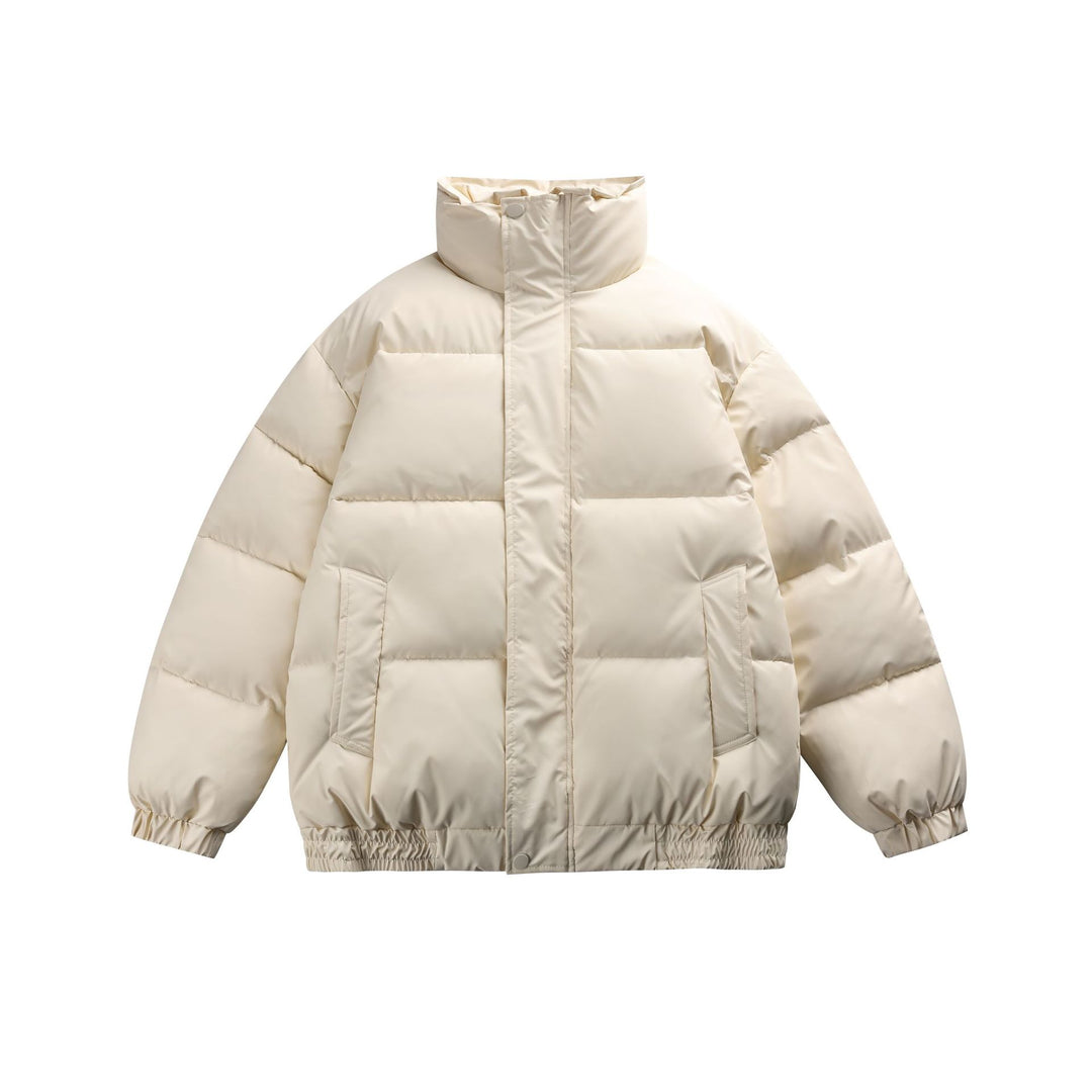 Damen Gefütterte Oversize-Steppjacke mit hohem Stehkragen Nord Taschen