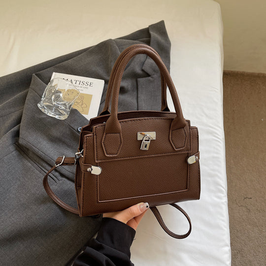 Damen elegante Handtasche mit strukturiertem Kunstleder und praktischen Trageoptionen Nord Taschen