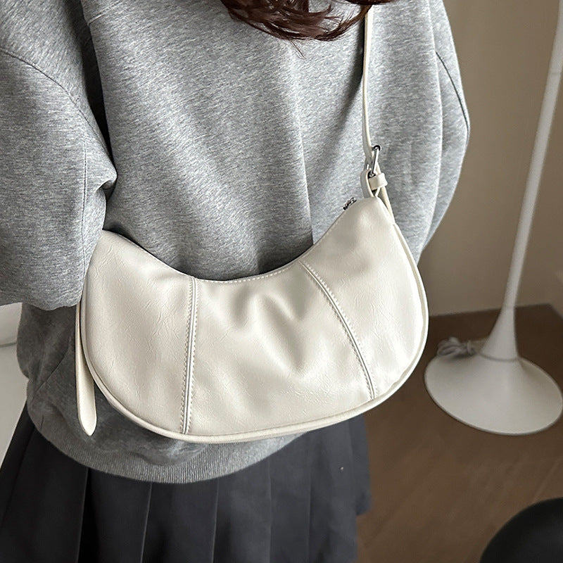 Damen Handtasche mit strukturiertem Kunstleder und verstellbarem Schulterriemen Nord Taschen