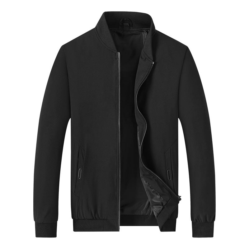 Herren Modische Übergangsjacke mit elastischen Bündchen Nord Taschen