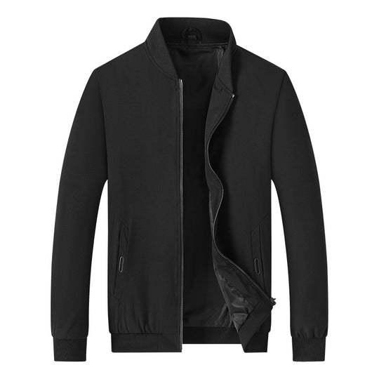 Herren Modische Übergangsjacke mit elastischen Bündchen Nord Taschen