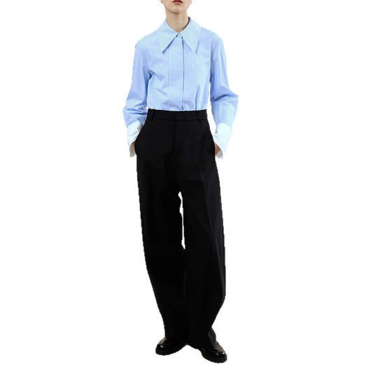 Damen Modische High-Waist Palazzo-Hose Nord Taschen