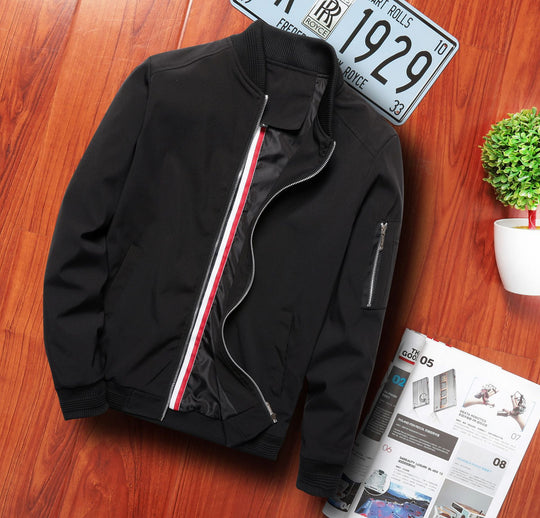 Herren Freizeit Bomberjacke Nord Taschen
