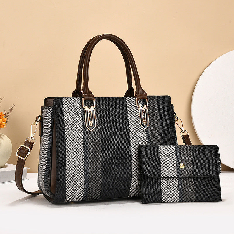 Damen elegante Tragetasche mit vielseitiger Innenaufteilung Nord Taschen