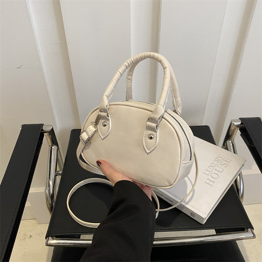 Damen elegante Umhängetasche aus hochwertigem Kunstleder mit abnehmbarem Schulterriemen Nord Taschen