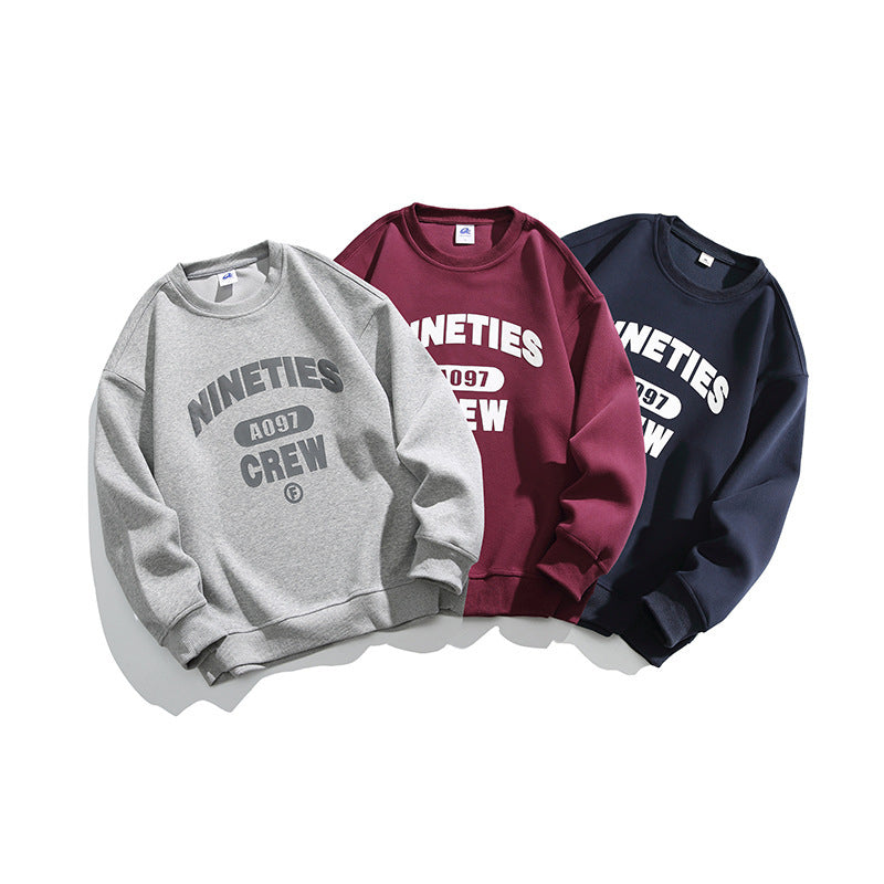 Unisex Oversize-Sweatshirt mit Rundhalsausschnitt und markantem College-Print Nord Taschen