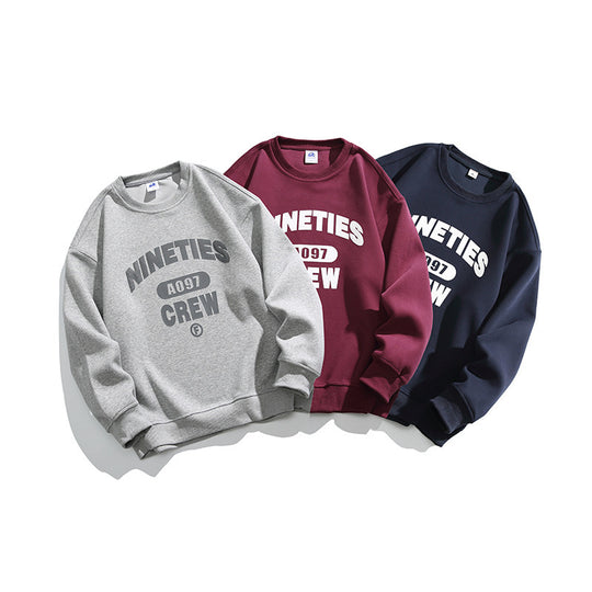 Unisex Oversize-Sweatshirt mit Rundhalsausschnitt und markantem College-Print Nord Taschen
