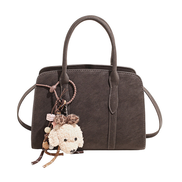 Damen modische Handtasche mit charmantem Anhänger Nord Taschen