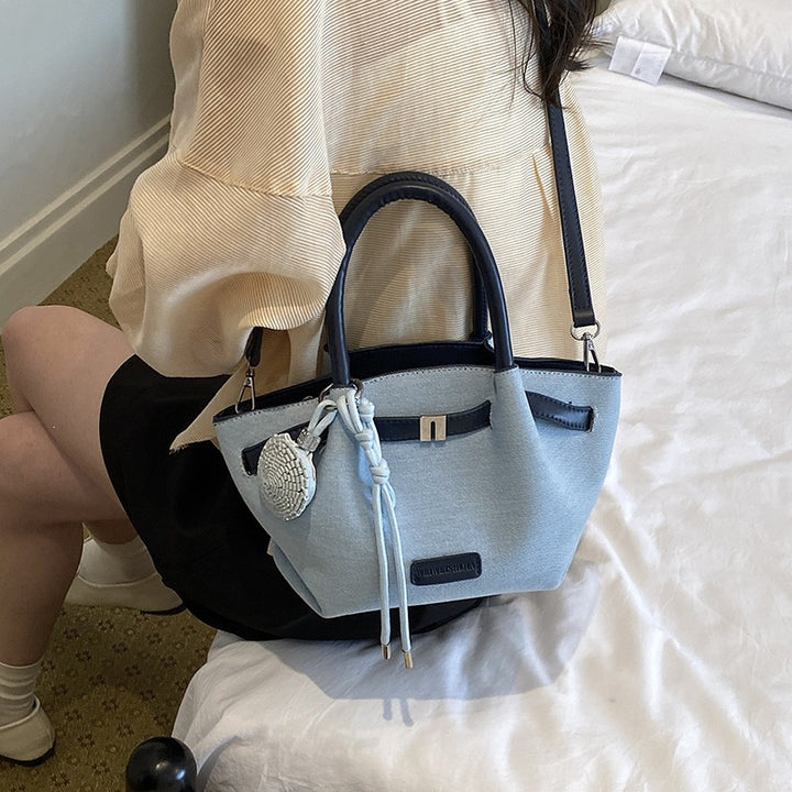 Damen stilvolle Handtasche mit dekorativen Details Nord Taschen