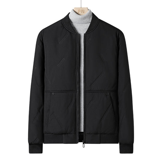 Herren Gepolsterte Thermo‑Bomberjacke mit winddichter Außenlage und warmem Futter Nord Taschen
