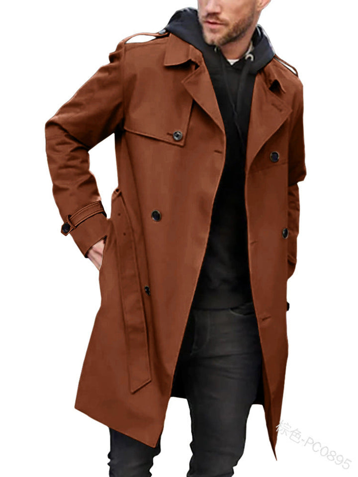 Herren Trenchcoat mit klassischem Stil
