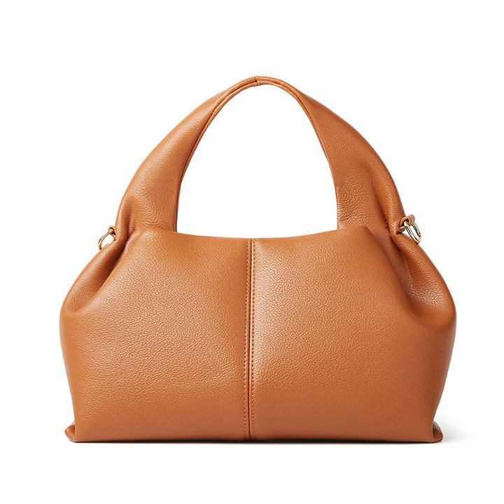 Damen Hobo-Tasche aus hochwertigem Kunstleder mit eleganter Kettenapplikation Nord Taschen