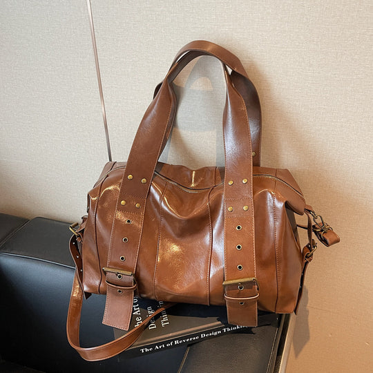 Damen elegante Handtasche mit robustem Design und abnehmbarem Schulterriemen Nord Taschen