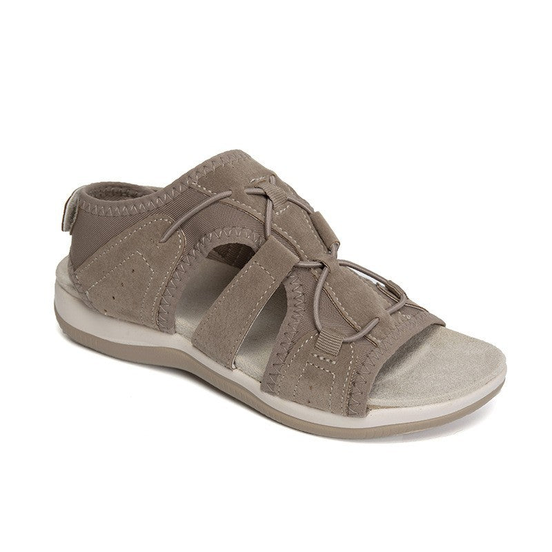 Damen  bequeme Outdoor-Sandalen mit Schnellzugsystem gepolstertem Fußbett und geschlossener Fersenpartie Nord Taschen