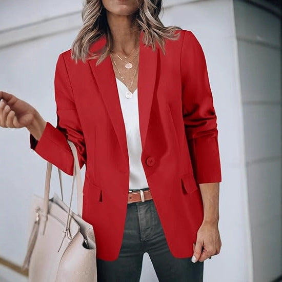 Damen Modischer Blazer mit elegantem Schnitt Nord Taschen