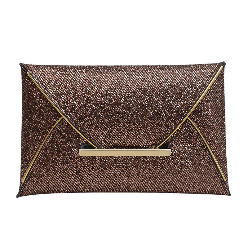 Damen Glamouröse Clutch-Tasche mit funkelndem Strass und eleganten Metallelementen Nord Taschen