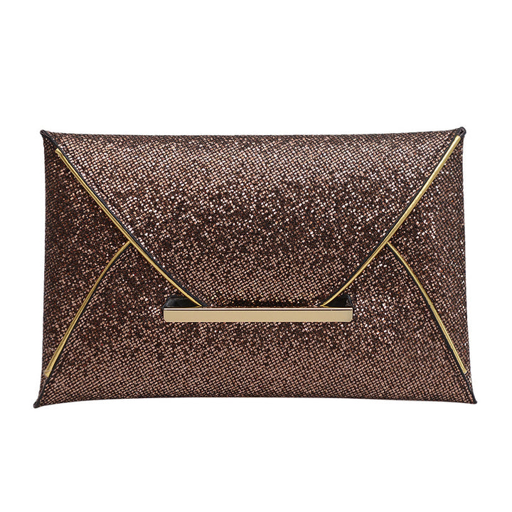 Damen Glamouröse Clutch-Tasche mit funkelndem Strass und eleganten Metallelementen Nord Taschen