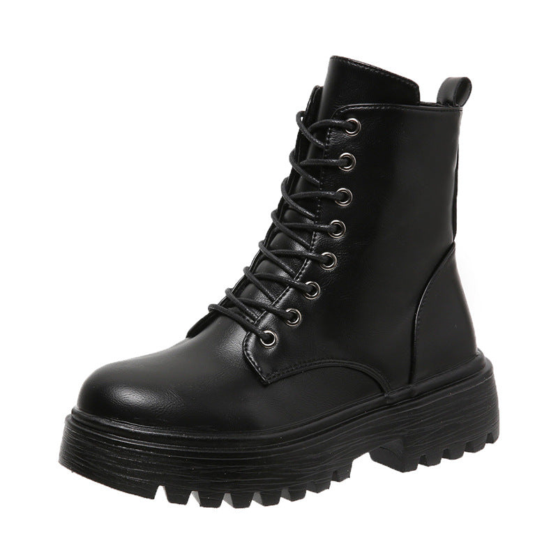 Damen Schnürstiefel mit robustem Profil und modischer Schnürung - Vittorelli