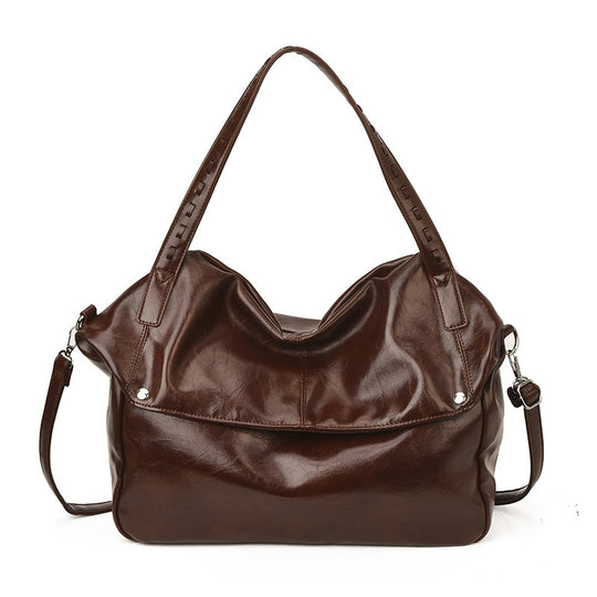 Damen Hobo-Tasche mit modischer Falten-Optik und strukturierten Akzenten Nord Taschen