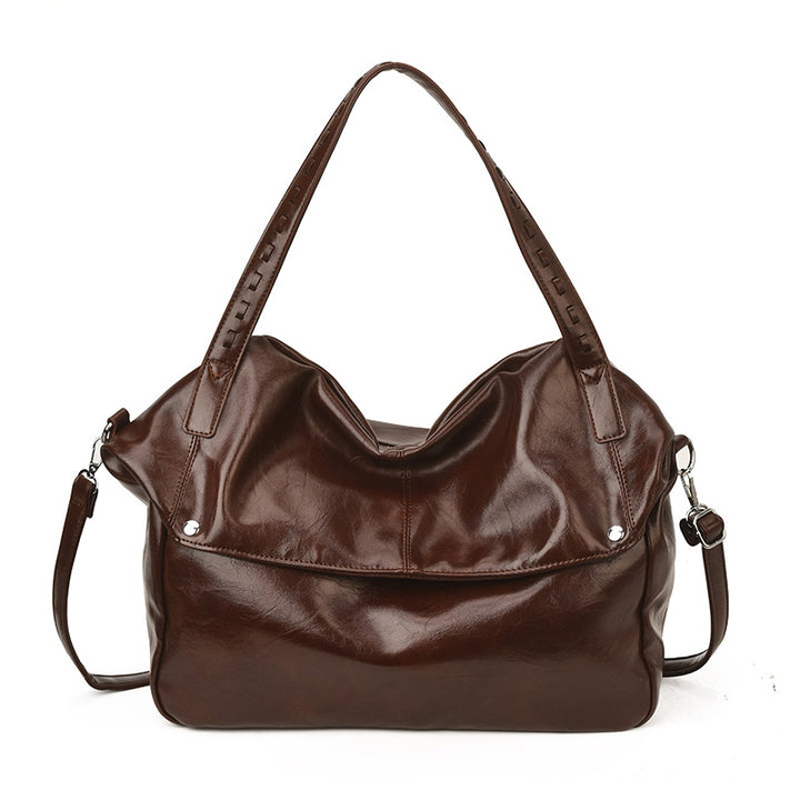 Damen Hobo-Tasche mit modischer Falten-Optik und strukturierten Akzenten Nord Taschen