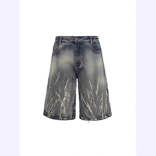Herren modische Baggy-Shorts im Used-Look Nord Taschen