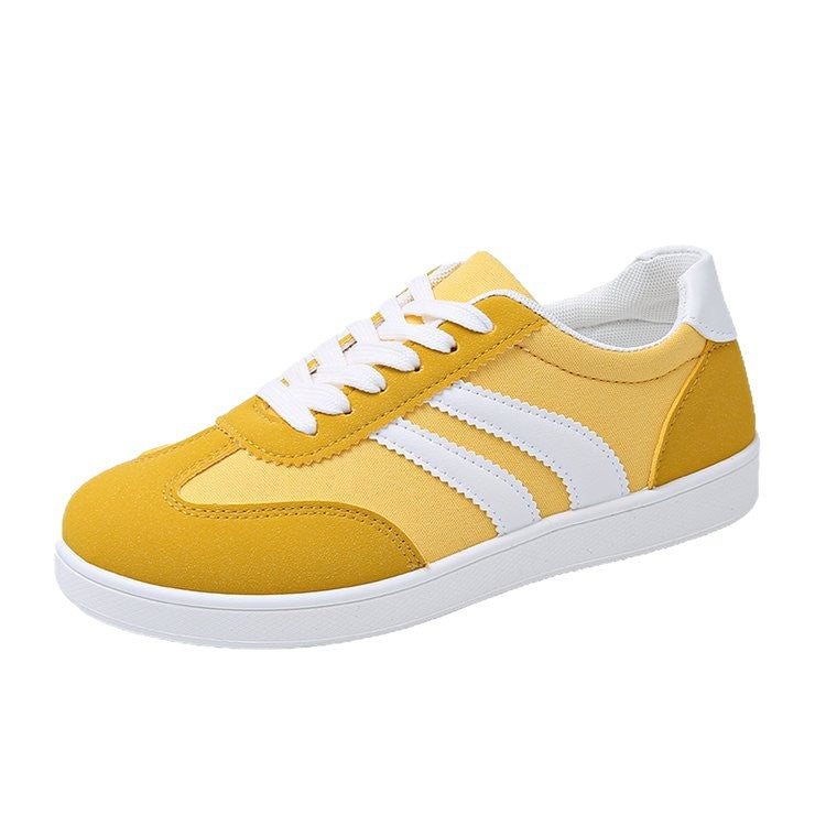 Damen Sneakers im sportlichen Design mit atmungsaktiver Oberflächenstruktur