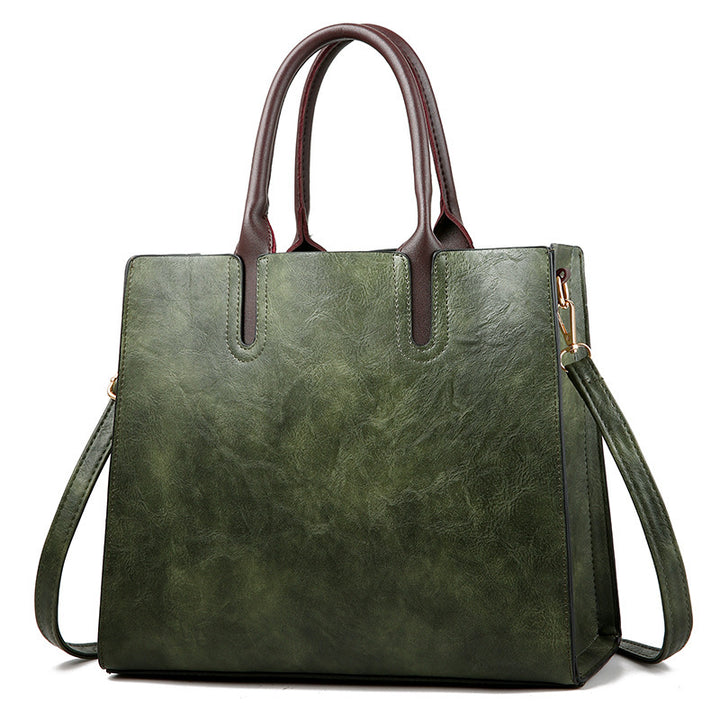 Damen elegante Tote-Handtasche mit abnehmbarem Schultergurt Nord Taschen