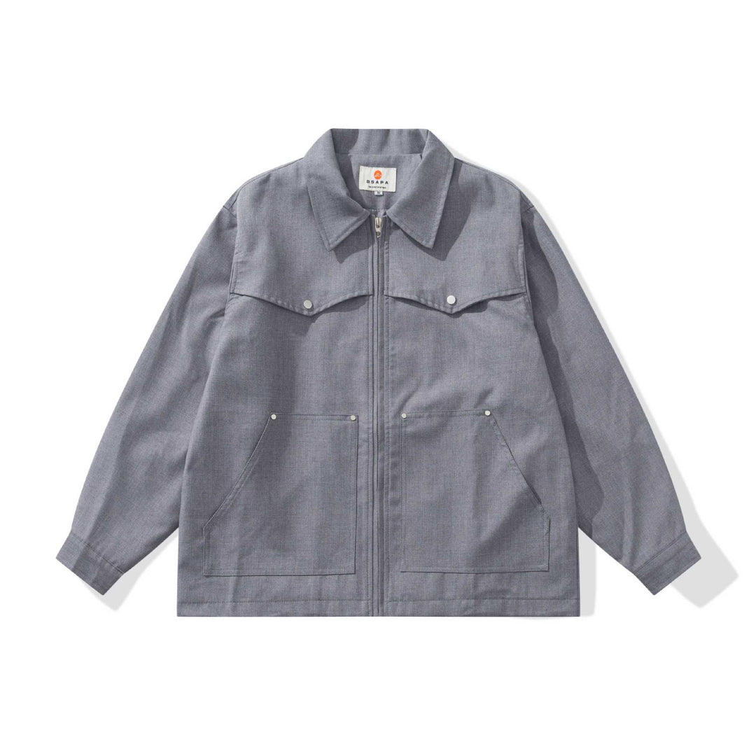 Herren Utility-Chorejacke mit durchgehendem Reißverschluss und großen Pattentaschen Nord Taschen