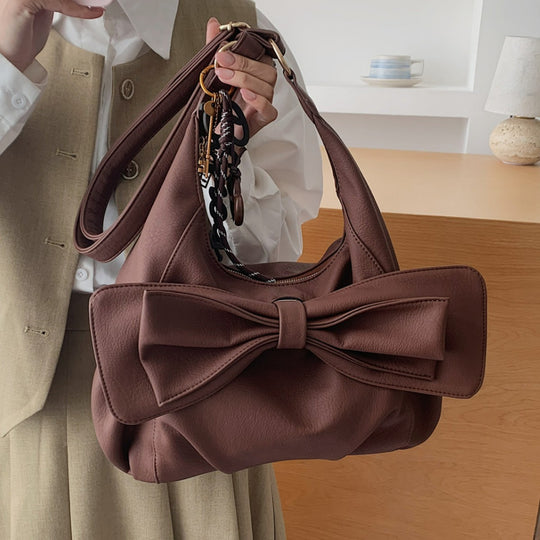 Damen Hobo-Tasche mit verspieltem Schleifen-Design Nord Taschen